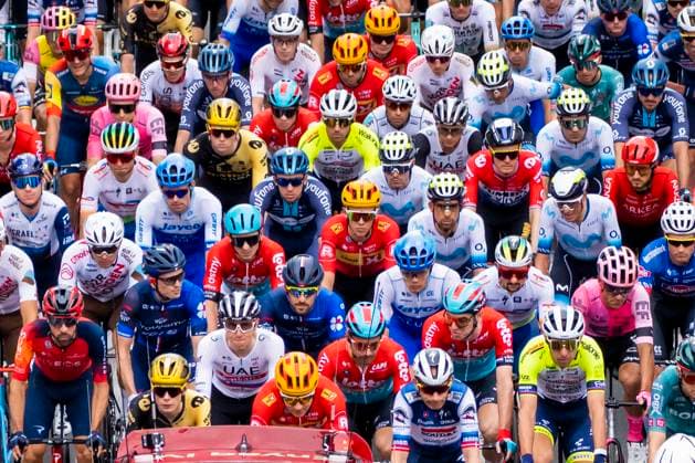 Sport Bilder des Tages Tour de France 2023 Bilbao, Spania 20230701. under 1. etappe av Tour De France 2023 fra Bilbao til Bilbao. Foto: Fredrik Varfjell NTB Bilbao Spania EDITORIAL USE ONLY. RESTRICTED USE FOR BETTING COMPANIES Ref:_SPOp-lLvtAt35Q.jpg  Copyright: xFredrikxVarfjellx xNTBx
