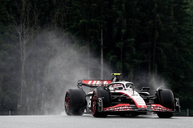 F1 Grand Prix Of Austria - Sprint SPIELBERG, AUSTRIA - JULY 01: Nico Hulkenberg of Germany and Haas F1 Team during shout out prior the Sprint ahead of the F1 Grand Prix of Austria at Red Bull Ring on July 01, 2023 in Spielberg, Austria. Spielberg Austria  Copyright: xDaniloxDixGiovannix originalFilename:digiovanni-f1grandp230701_npD1V.jpg