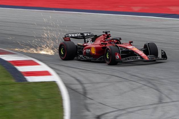 F1 Grand Prix Of Austria - Sprint SPIELBERG, AUSTRIA - JULY 01: Charles Leclerc of Monaco and Ferrari during shout out prior the Sprint ahead of the F1 Grand Prix of Austria at Red Bull Ring on July 01, 2023 in Spielberg, Austria. Spielberg Austria  Copyright: xDaniloxDixGiovannix originalFilename:digiovanni-f1grandp230701_np7VX.jpg