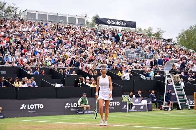 01 07 2023, xbrx, tennis bad homburg open wta 250, emspor, v l FINALS, bronzetti, lucia ITA , focused, concentrated, plays the ball, bad homburg