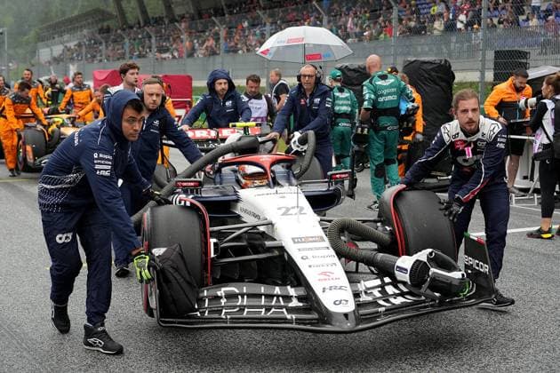 01 07 2023, Red Bull Ring , Spielberg, Formula 1 Rolex Grand Prix of Austria 2023 , in the picture Yuki Tsunoda JPN , Scuderia AlphaTauri Spielberg Red Bull Ring Styria Austria  eu-images-506