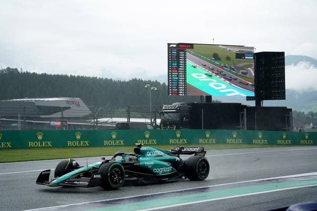 Formula 1 Rolex Austrian Grand Prix 2023 01 07 2023, Red Bull Ring , Spielberg, Formula 1 Rolex Austrian Grand Prix 2023 , in picture Fernando Alonso ESP , Aston Martin Aramco Cognizant Formula One Team nordphotoxGmbHx xBratic nph00250