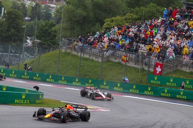 1 Max Verstappen NLD, Oracle Red Bull Racing , F1 Grand Prix of Austria at Red Bull Ring on July 1, 2023 in Spielberg, Austria Photo by HOCH ZWEI Spielberg Austria