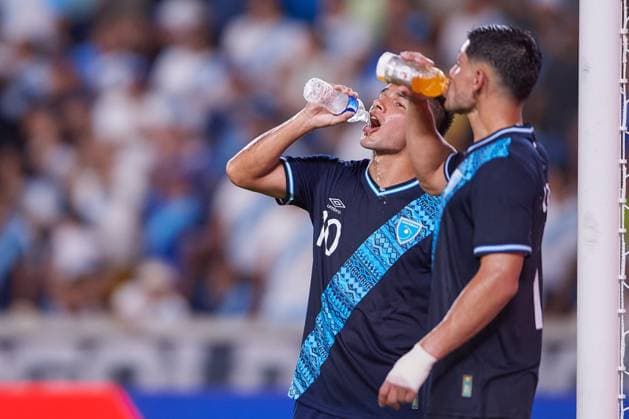 RECORD DATE NOT STATED 2023 CONCACAF Gold Cup Guatemala 0-0 Canada Antonio Lopez of Guatemala during the game Guatemala vs Canada, corresponding to group D of the CONCACAF Gold Cup 2023, at Shell Energy Stadium, on July 01, 2023. <br><br> Antonio Lopez de Guatemala durante el partido Guatemala vs Canada, correspondiente al grupo D de la Copa Oro de la CONCACAF 2023, en el Shell Energy Stadium, el 01 de Julio de 2023. HOUSTON TEXAS ESTADOS UNIDOS  Copyright: xCristianxdexMarchenax 20230701231424_CGC_23_GD_GUA_CAN_LOPEZ101