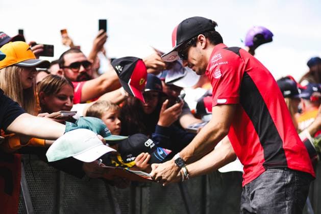 FORMULA 1 - GP of Austria 2023 SPIELBERG,AUSTRIA,02.JUL.23 - MOTORSPORTS, FORMULA 1 - Grand Prix of Austria, Red Bull Ring. Image shows Charles Leclerc (MON Ferrari).  GEPAxpictures xDanielxGoetzhaber