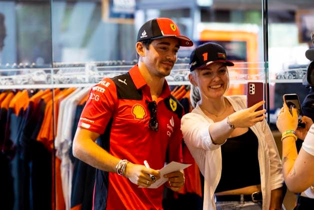 FORMULA 1 - GP of Austria 2023 SPIELBERG,AUSTRIA,02.JUL.23 - MOTORSPORTS, FORMULA 1 - Grand Prix of Austria, Red Bull Ring. Image shows Charles Leclerc (MON Ferrari).  GEPAxpictures xMatthiasxTrinkl