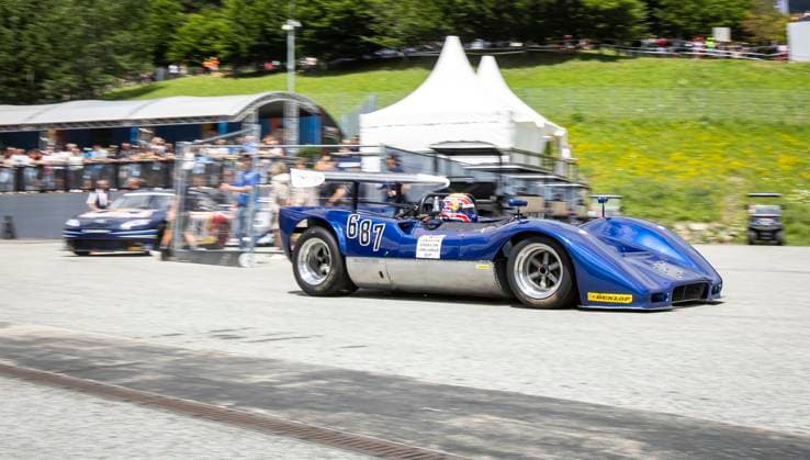 FORMULA 1 - GP of Austria 2023 SPIELBERG,AUSTRIA,02.JUL.23 - MOTORSPORTS, FORMULA 1 - Grand Prix of Austria, Red Bull Ring, legends parade. Image shows Mark Webber (AUS).  GEPAxpictures xWolfgangxJannach