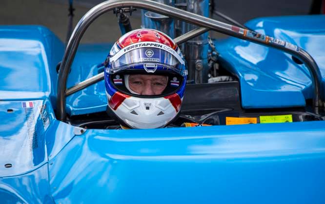 FORMULA 1 - GP of Austria 2023 SPIELBERG,AUSTRIA,02.JUL.23 - MOTORSPORTS, FORMULA 1 - Grand Prix of Austria, Red Bull Ring, legends parade. Image shows Jos Verstappen (NED).  GEPAxpictures xWolfgangxJannach