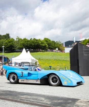 FORMULA 1 - GP of Austria 2023 SPIELBERG,AUSTRIA,02.JUL.23 - MOTORSPORTS, FORMULA 1 - Grand Prix of Austria, Red Bull Ring, legends parade. Image shows Jos Verstappen (NED).  GEPAxpictures xWolfgangxJannach