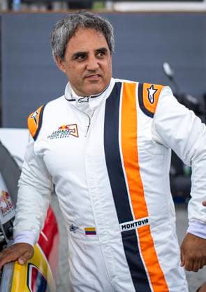 FORMULA 1 - GP of Austria 2023 SPIELBERG,AUSTRIA,02.JUL.23 - MOTORSPORTS, FORMULA 1 - Grand Prix of Austria, Red Bull Ring, legends parade. Image shows Juan Pablo Montoya (COL).  GEPAxpictures xWolfgangxJannach