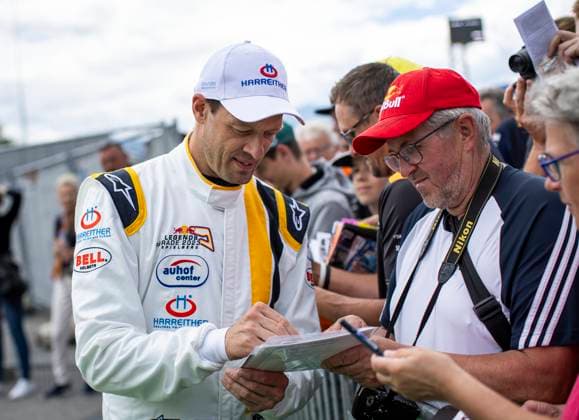 FORMULA 1 - GP of Austria 2023 SPIELBERG,AUSTRIA,02.JUL.23 - MOTORSPORTS, FORMULA 1 - Grand Prix of Austria, Red Bull Ring, legends parade. Image shows Alexander Wurz (AUT).  GEPAxpictures xWolfgangxJannach