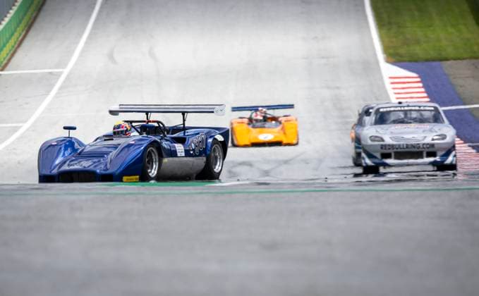 FORMULA 1 - GP of Austria 2023 SPIELBERG,AUSTRIA,02.JUL.23 - MOTORSPORTS, FORMULA 1 - Grand Prix of Austria, Red Bull Ring, legends parade. Image shows Mark Webber (AUS).  GEPAxpictures xWolfgangxJannach