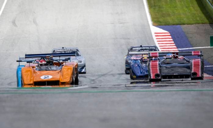 FORMULA 1 - GP of Austria 2023 SPIELBERG,AUSTRIA,02.JUL.23 - MOTORSPORTS, FORMULA 1 - Grand Prix of Austria, Red Bull Ring, legends parade. Image shows legends.  GEPAxpictures xWolfgangxJannach