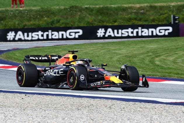 FORMULA 1 - GP of Austria 2023 SPIELBERG,AUSTRIA,02.JUL.23 - MOTORSPORTS, FORMULA 1 - Grand Prix of Austria, Red Bull Ring. Image shows Max Verstappen (NED Red Bull Racing).  GEPAxpictures xManfredxBinder