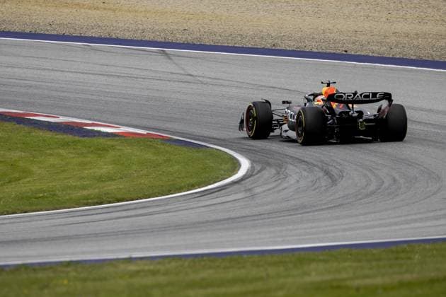 SPIELBERG - Max Verstappen (Red Bull Racing) during the Austrian Grand Prix at the Red Bull Ring on July 02, 2023 in Spielberg, Austria. ANP SEM VAN DER WAL F1 Grand Prix of Austria 2023 xVIxANPxSportx xxANPxIVx 472908786 originalFilename: 472908786.jpg