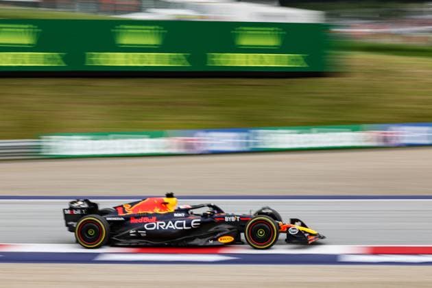 FORMULA 1 - GP of Austria 2023 SPIELBERG,AUSTRIA,02.JUL.23 - MOTORSPORTS, FORMULA 1 - Grand Prix of Austria, Red Bull Ring. Image shows Max Verstappen (NED Red Bull Racing).  GEPAxpictures xManfredxBinder