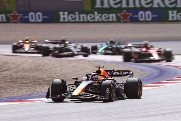 FORMULA 1 - GP of Austria 2023 SPIELBERG,AUSTRIA,02.JUL.23 - MOTORSPORTS, FORMULA 1 - Grand Prix of Austria, Red Bull Ring. Image shows Max Verstappen (NED Red Bull Racing).  GEPAxpictures xDanielxGoetzhaber
