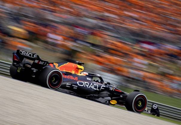 SPIELBERG - Max Verstappen (Red Bull Racing) during the Austrian Grand Prix at the Red Bull Ring on July 02, 2023 in Spielberg, Austria. ANP SEM VAN DER WAL F1 Grand Prix of Austria 2023 xVIxANPxSportx xxANPxIVx 472909387 originalFilename: 472909387.jpg