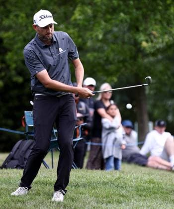 Mandatory Credit: Photo by James Marsh Shutterstock (13987427n) Gunner Wiebe of USA during his round. Betfred British Masters, Day Four, Golf, The Belfry Golf Club, Sutton Coldfield, UK - 02 Jul 2023 Betfred British Masters, Day Four, Golf, The Belfry Golf Club, Sutton Coldfield, UK - 02 Jul 2023 Copyright: xJamesxMarsh Shutterstockx 13987427n