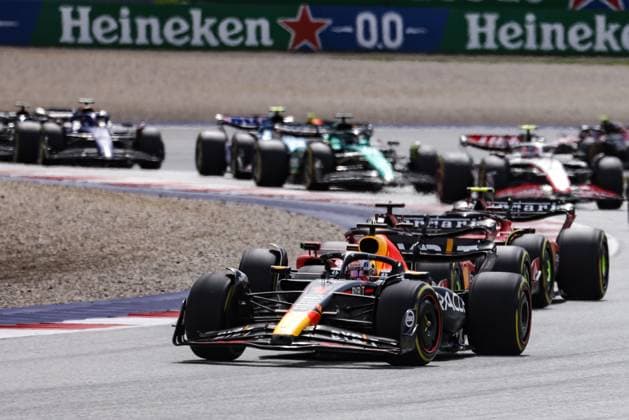 FORMULA 1 - GP of Austria 2023 SPIELBERG,AUSTRIA,02.JUL.23 - MOTORSPORTS, FORMULA 1 - Grand Prix of Austria, Red Bull Ring. Image shows Max Verstappen (NED Red Bull Racing).  GEPAxpictures xDanielxGoetzhaber