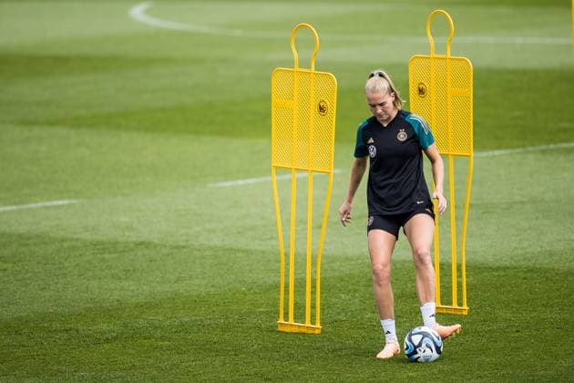 Training session DFB Women 02 07 2023 Janina Minge Germany, 29 Training session in the afternoon DFB Women, Herzogenaurach, adidas Homeground Copyright: xBEAUTIFULxSPORTS Wunderlx