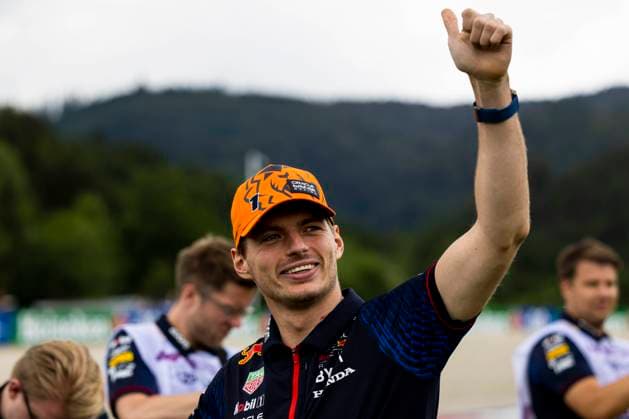 FORMULA 1 - GP of Austria 2023 SPIELBERG,AUSTRIA,02.JUL.23 - MOTORSPORTS, FORMULA 1 - Grand Prix of Austria, Red Bull Ring. Image shows Max Verstappen (NED Red Bull Racing).  GEPAxpictures xMatthiasxTrinkl