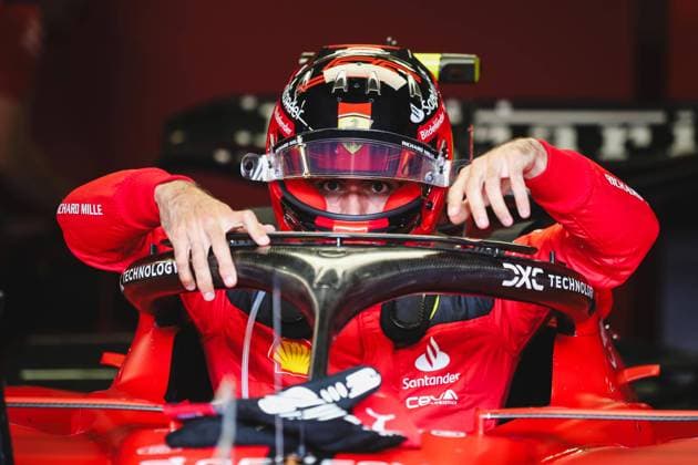FORMULA 1 - GP of Austria 2023 SPIELBERG,AUSTRIA,02.JUL.23 - MOTORSPORTS, FORMULA 1 - Grand Prix of Austria, Red Bull Ring. Image shows Carlos Sainz (ESP Ferrari).  GEPAxpictures xDanielxGoetzhaber