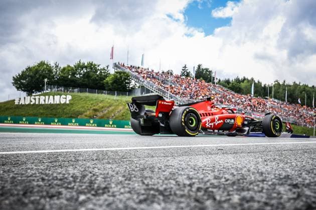 FORMULA 1 - GP of Austria 2023 SPIELBERG,AUSTRIA,02.JUL.23 - MOTORSPORTS, FORMULA 1 - Grand Prix of Austria, Red Bull Ring. Image shows Carlos Sainz (ESP Ferrari).  GEPAxpictures xManfredxBinder