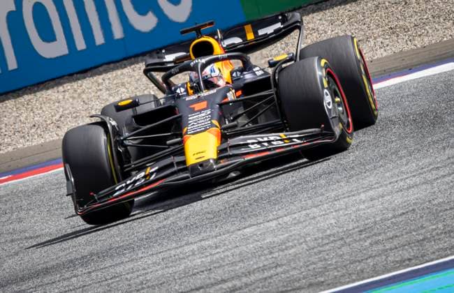FORMULA 1 - GP of Austria 2023 SPIELBERG,AUSTRIA,02.JUL.23 - MOTORSPORTS, FORMULA 1 - Grand Prix of Austria, Red Bull Ring. Image shows Max Verstappen (NED Red Bull Racing).  GEPAxpictures xWolfgangxJannach