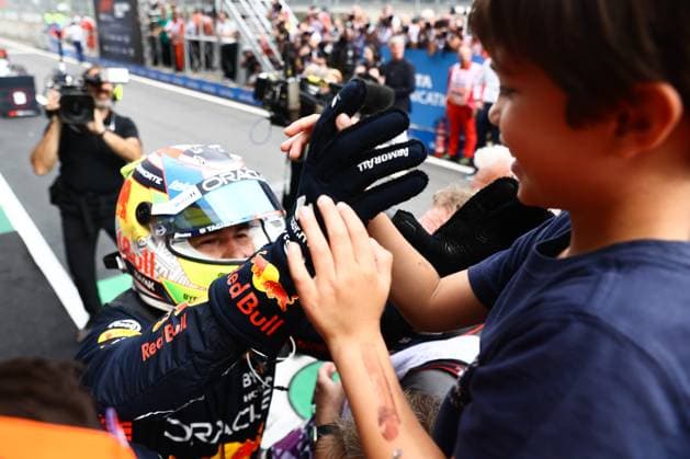 F1 Austrian Grand Prix 2023 Sergio Perez of Red Bull Racing after the Formula 1 Austrian Grand Prix at Red Bull Ring in Spielberg, Austria on July 2, 2023. Sergio Perez of Red Bull Racing Austria  Copyright: xJakubxPorzyckix originalFilename:porzycki-f1austri230702_npKGC.jpg