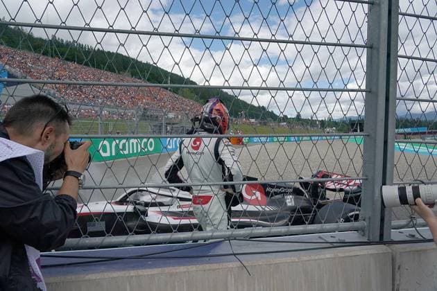 Formula 1 Rolex Austrian Grand Prix 2023 02 07 2023, Red Bull Ring , Spielberg, Formula 1 Rolex Austrian Grand Prix 2023 , in the picture failure of Nico Hülkenberg DEU , Moneygram Haas F1 Team nordphotoxGmbHx xBratic nph00250