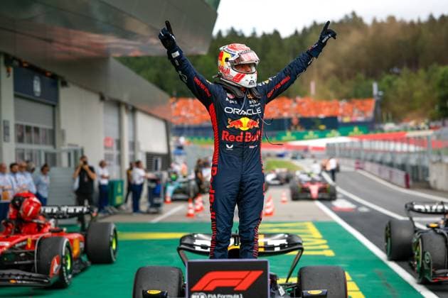1 Max Verstappen NLD, Oracle Red Bull Racing , F1 Grand Prix of Austria at Red Bull Ring on July 2, 2023 in Spielberg, Austria Photo by HOCH ZWEI Spielberg Austria