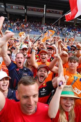 Fans, F1 Grand Prix of Austria at Red Bull Ring on July 2, 2023 in Spielberg, Austria Photo by HOCH ZWEI Spielberg Austria