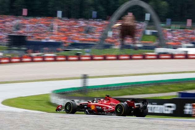16 Charles Leclerc MCO, Scuderia Ferrari , F1 Grand Prix of Austria at Red Bull Ring on July 2, 2023 in Spielberg, Austria Photo by HOCH ZWEI Spielberg Austria
