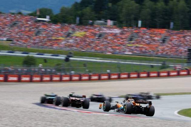 81 Oscar Piastri AUS, McLaren F1 Team , F1 Grand Prix of Austria at Red Bull Ring on July 2, 2023 in Spielberg, Austria Photo by HOCH ZWEI Spielberg Austria