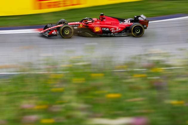 16 Charles Leclerc MCO, Scuderia Ferrari , F1 Grand Prix of Austria at Red Bull Ring on July 2, 2023 in Spielberg, Austria Photo by HOCH ZWEI Spielberg Austria