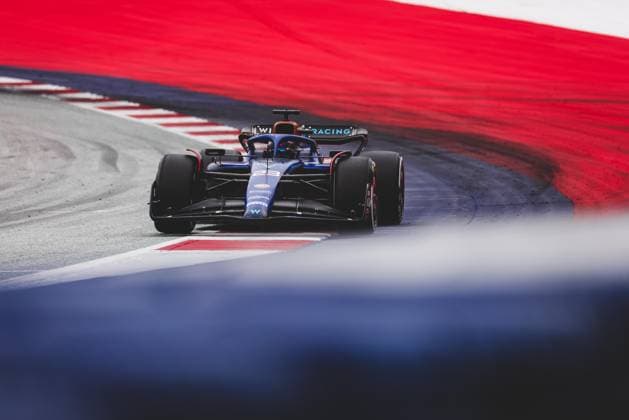 FORMULA 1 - GP of Austria 2023 SPIELBERG,AUSTRIA,02.JUL.23 - MOTORSPORTS, FORMULA 1 - Grand Prix of Austria, Red Bull Ring. Image shows Alex Albon (THA Williams).  GEPAxpictures xDanielxGoetzhaber