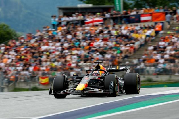 1 Max Verstappen NLD, Oracle Red Bull Racing , F1 Grand Prix of Austria at Red Bull Ring on July 2, 2023 in Spielberg, Austria Photo by HOCH ZWEI Spielberg Austria