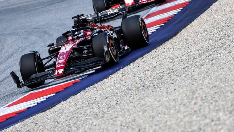 FORMULA 1 - GP of Austria 2023 SPIELBERG,AUSTRIA,02.JUL.23 - MOTORSPORTS, FORMULA 1 - Grand Prix of Austria, Red Bull Ring. Image shows Valtteri Bottas (FIN Alfa Romeo).  GEPAxpictures xMarioxBuehner