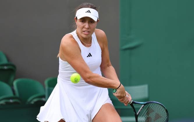 2023 Wimbledon Tournament LONDRES, LO - 03.07.2023: 2023 WIMBLEDON TOURNAMENT - Jessica Pegula (USA) during the 2023 Wimbledon Tournament in London, England. (Photo: Andre Chaco Fotoarena) x2396396x  AndrexChaco