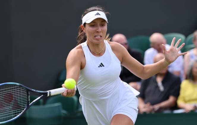 2023 Wimbledon Tournament LONDRES, LO - 03.07.2023: 2023 WIMBLEDON TOURNAMENT - Jessica Pegula (USA) during the 2023 Wimbledon Tournament in London, England. (Photo: Andre Chaco Fotoarena) x2396404x  AndrexChaco