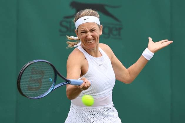 TENNIS - Wimbledon 2023 LONDON,ENGLAND,03.JUL.23 - TENNIS - WTA, Tennis Damen Tour, Wimbledon, Grand Slam. Image shows Victoria Azarenka (BLR).  GEPAxpictures xAlanxGrieves