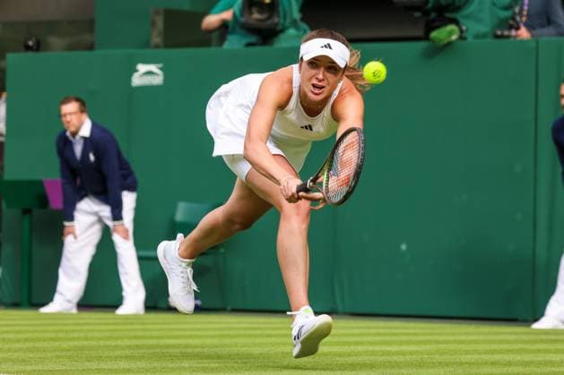 2023 Wimbledon Tournament LONDRES, LO - 03.07.2023: 2023 WIMBLEDON TOURNAMENT - Elina Svitolina (UKR) during the 2023 Wimbledon Tournament held in London, England. (Photo: Andre Chaco Fotoarena) x2396934x  AndrexChaco