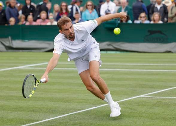 Tennis, Wimbledon, Day 1, Oscar Otte - Dominik Koepfer