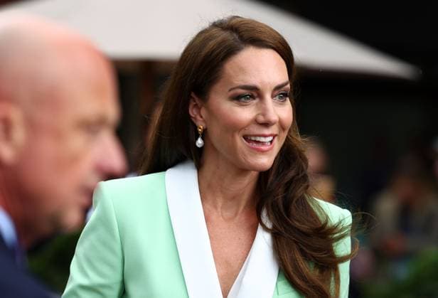 Tennis, Wimbledon, Day 2, Visit from Princess Kate