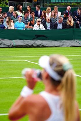 Mandatory Credit: Photo by Javier Garcia Shutterstock (13995877as) Catherine Princess of Wales watching Katie Boulter during her first round match Wimbledon Tennis Championships, Day 2, The All England Lawn Tennis and Croquet Club, London, UK - 04 Jul 2023 Wimbledon Tennis Championships, Day 2, The All England Lawn Tennis and Croquet Club, London, UK - 04 Jul 2023  Copyright: xJavierxGarcia Shutterstockx 13995877as
