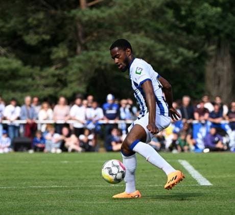 Soccer, Men, 2023 2024 season, Test match, RSV Eintracht 1949 Hertha BSC 0 6 , Myziane Maolida Hertha BSC , 02 07 2023, Copyright: xMatthiasxKochx