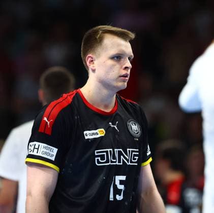 Justus Fischer Germany Germany vs Hungary, Handball, U21 World Championship, 02 07 2023 Germany vs Hungary, Handball, U21 World Championship, 02 07 2023 Berlin Copyright: xEibner-Pressefotox EP_RWS