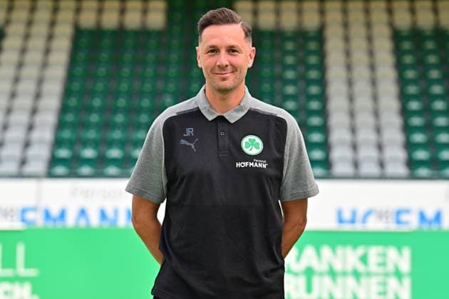 04 07 2023 SpVgg Greuther Fürth Kleeblatt Spielvereinigung 2 football Bundesliga season 2023 2024 photo appointment portrait appointment presentation press appointment single photo portrait portrait headshot Jurek Rohrberg coach assistant SpVgg Greuther Fürth