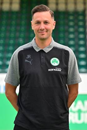 04 07 2023 SpVgg Greuther Fürth Kleeblatt Spielvereinigung 2 football Bundesliga season 2023 2024 photo appointment portrait appointment presentation press appointment single photo portrait portrait headshot Jurek Rohrberg coach assistant SpVgg Greuther Fürth